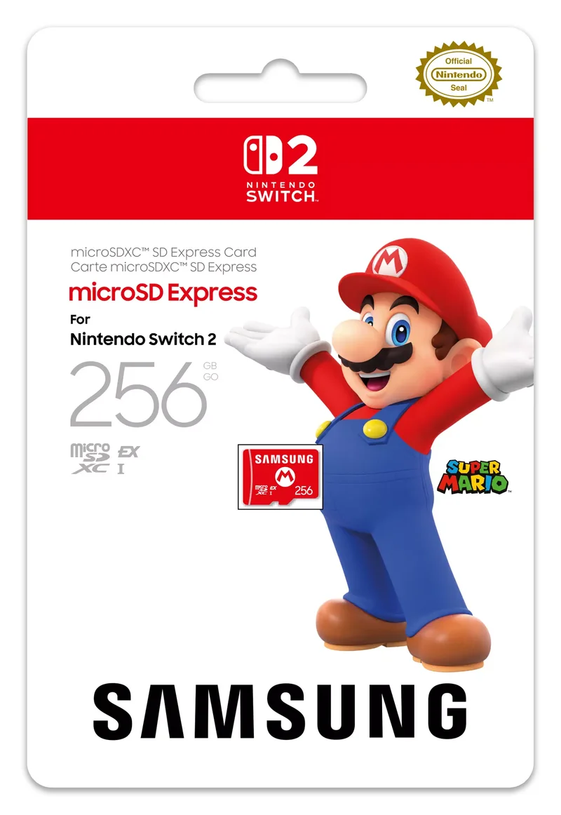 Product Image for Samsung Nintendo Switch 2 microSD - 256GB - Tillbehör | Webhallen