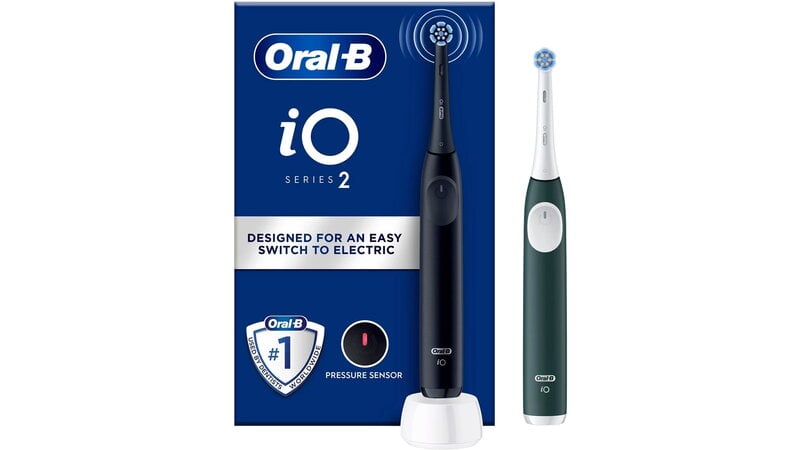 Oral-B iO2 Duo - Svart / Grön
