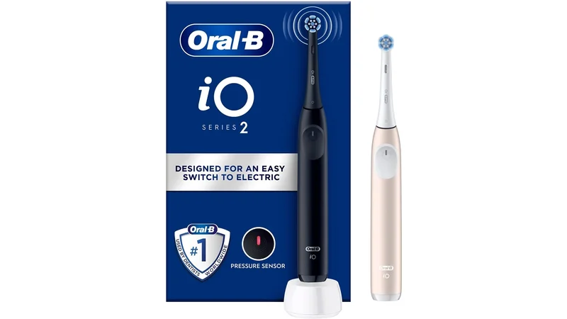 Product Image for Oral-B iO2 Duo - Svart / Rosa - Eltandborste | Webhallen