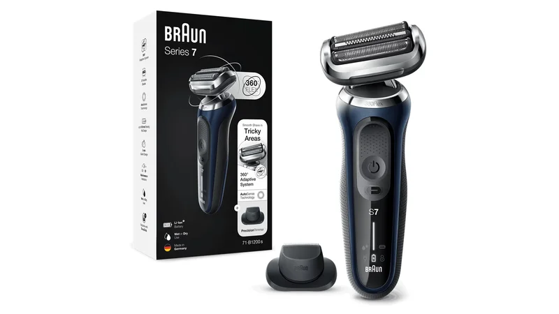 Product Image for Braun Rakapparat Series 7 71-B1200S - Blå - Rakapparat | Webhallen