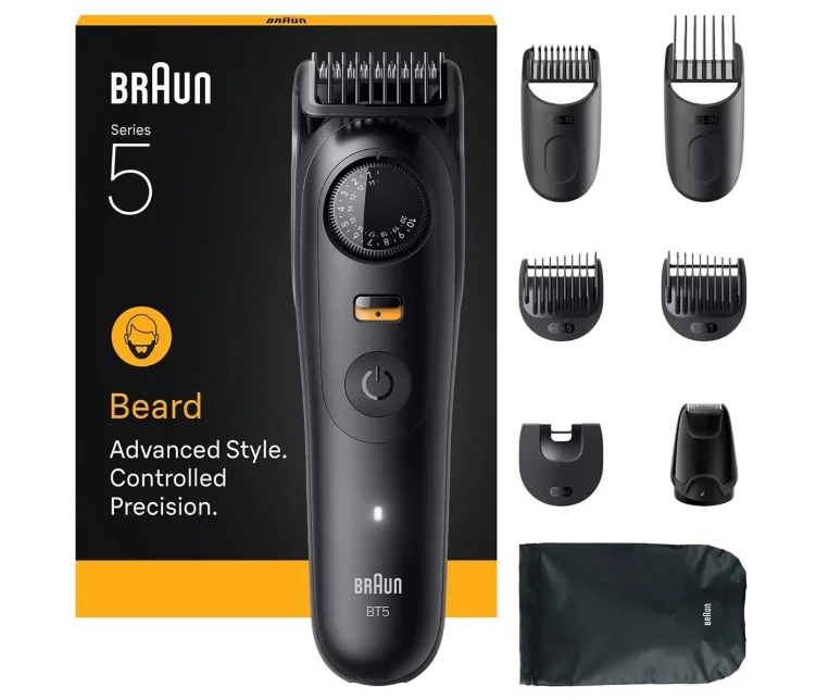 Product Image for Braun Skäggtrimmer Series 5 BT5560 - Mattsvart - Skäggtrimmer | Webhallen