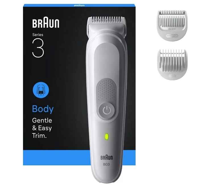 Product Image for Braun Kroppstrimmer Series 3 BG3530 - Grå - Rakhyvlar &amp; Tillbehör | Webhallen