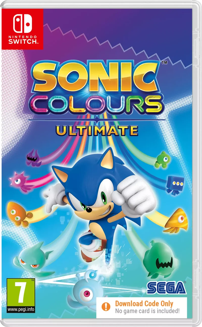 Product Image for Sonic Colours Ultimate - Code in Box (Switch) - Nya spel | Webhallen