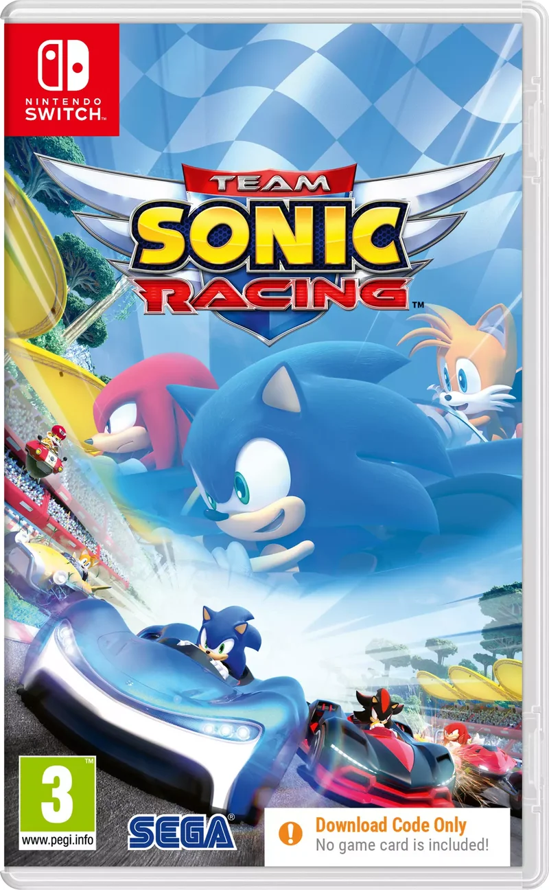 Product Image for Team Sonic Racing - Code in Box (NSW) - Bilspel | Webhallen