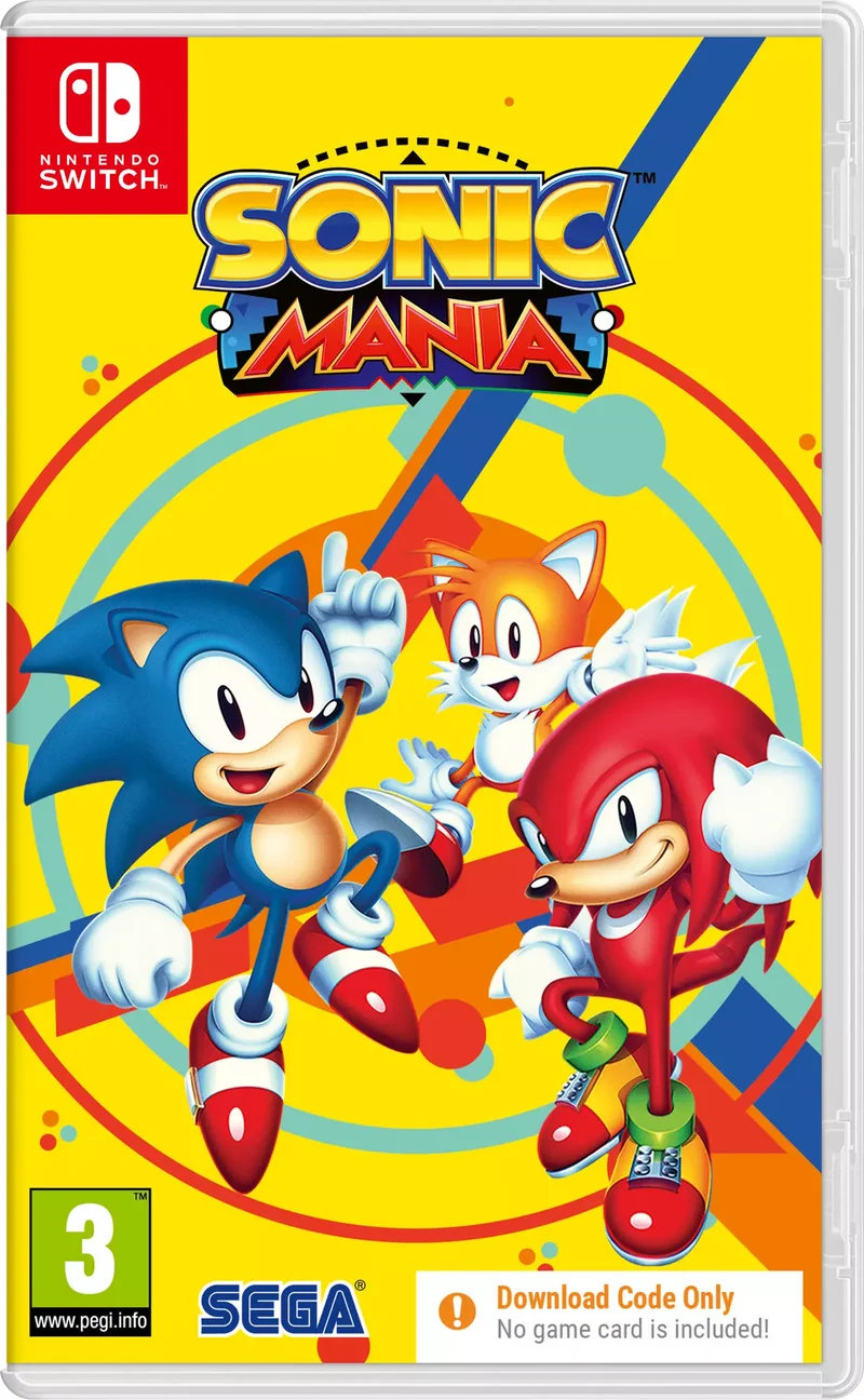 Product Image for Sonic Mania Plus - Code in Box (Switch) - Nya spel | Webhallen