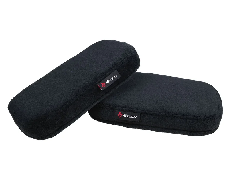 Product Image for Arozzi Memory Foam Armrest Pads - Black - Gamingstol | Webhallen