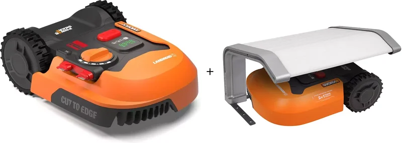 Product Image for WORX Landroid M500 Plus + Garage for model M&L - Gräsklippare | Webhallen