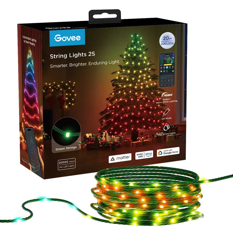 Product Image for Govee Christmas String Lights 2S - 20M - Belysning | Webhallen