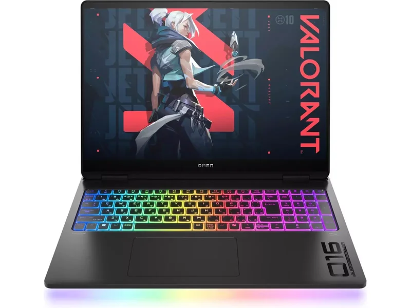 Product Image for HP OMEN 16-ah0002no / 16'' / NVIDIA GeForce RTX5090 / Intel U9 275HX / 32GB / 1TB - Shadow Black - Gaming laptop | Webhallen