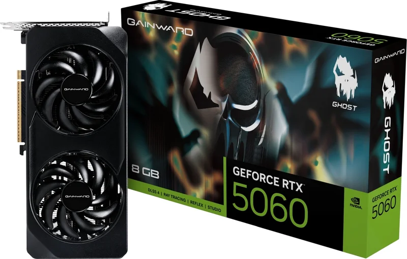 Product Image for Gainward GeForce RTX 5060 Ghost 8GB - GeForce RTX | Webhallen