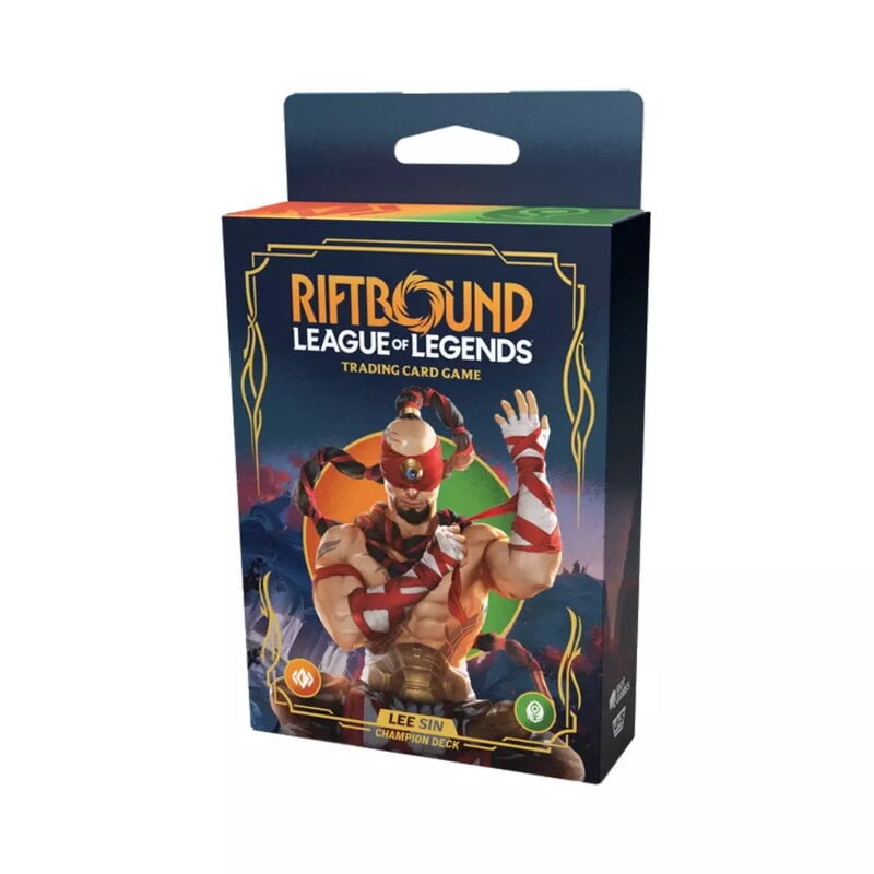 Riftbound LoL TCG Lee Sin Champion Deck
