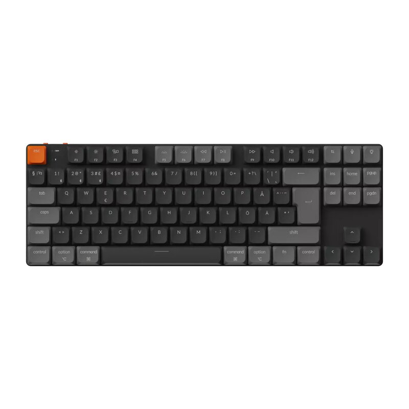 Keychron K1v6 RGB Aluminium Hot Swap QMK Keychron Low Profile 2.0 Brown