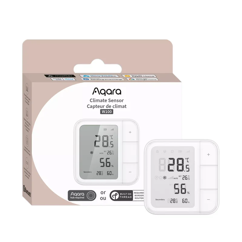 Product Image for Aqara Climate Sensor W100 - Thread / Matter | Webhallen