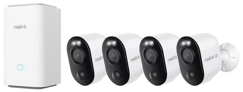 Reolink Home Hub with 4x Argus 3 Ultra