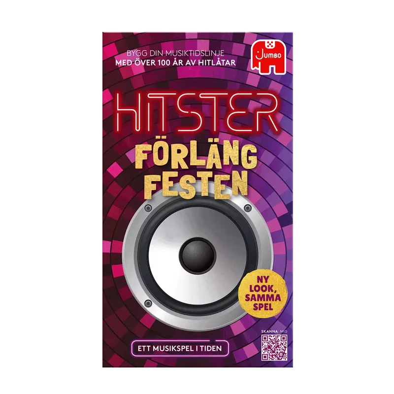 Product Image for Brädspel - Hitster Förläng Festen (SV) - Partyspel | Webhallen