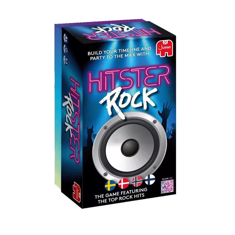 Product Image for Brädspel - Hitster Rock (Nordic) - Partyspel | Webhallen