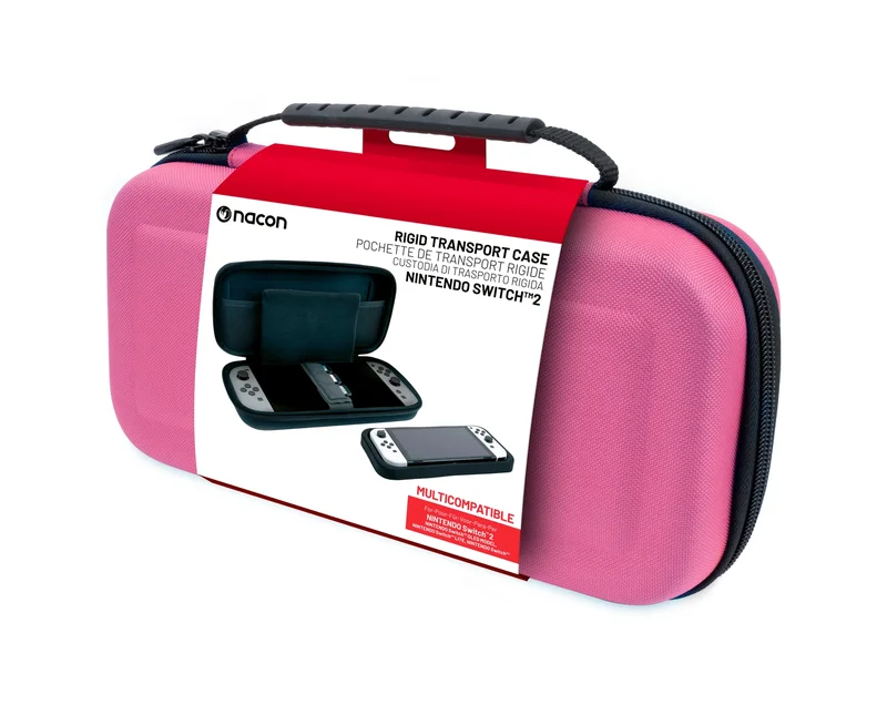 Product Image for Nacon Switch 2 Pouch - Rosa - Tillbehör | Webhallen