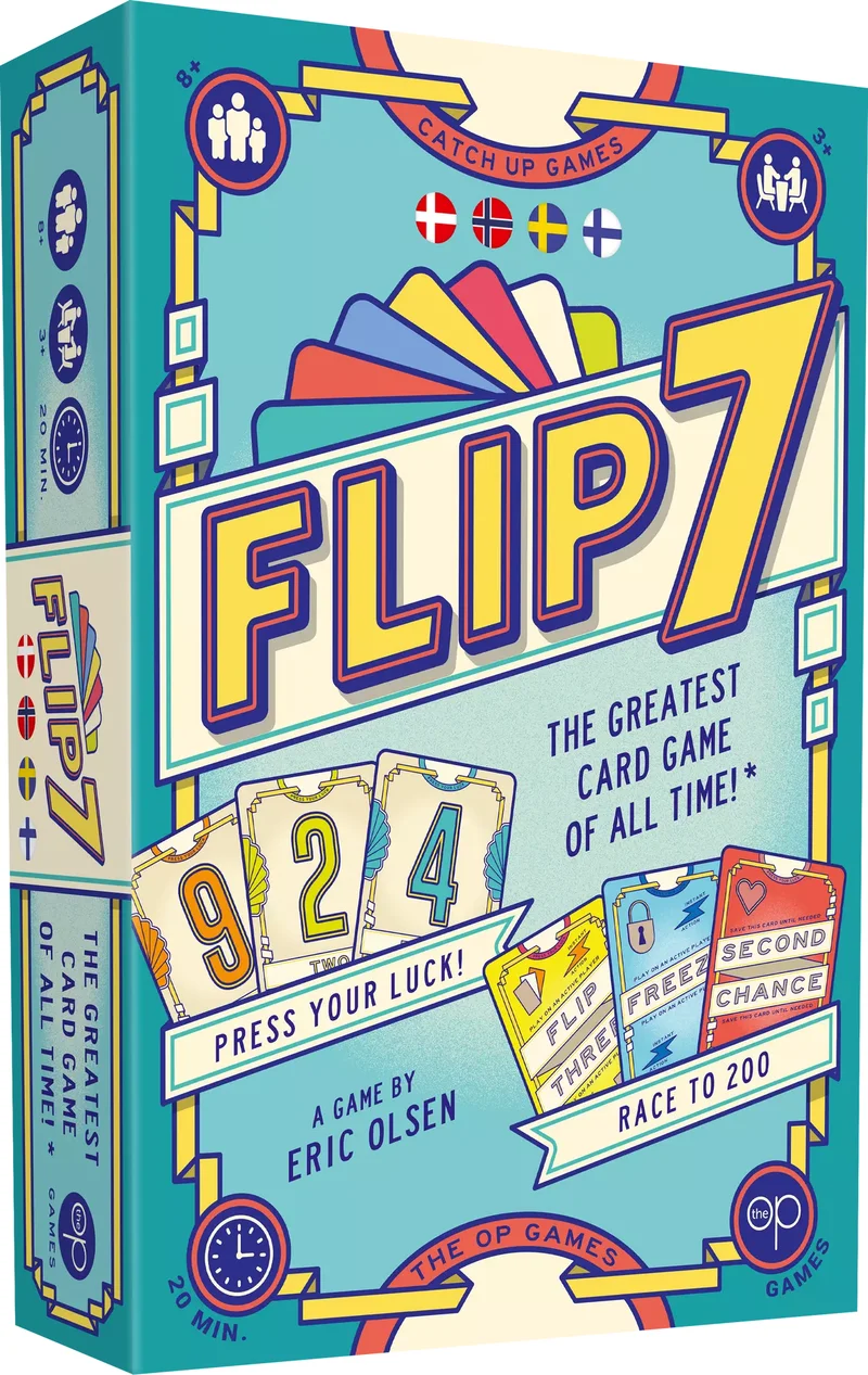 Product Image for Brädspel - Flip 7 Nordic - Sällskapsspel | Webhallen