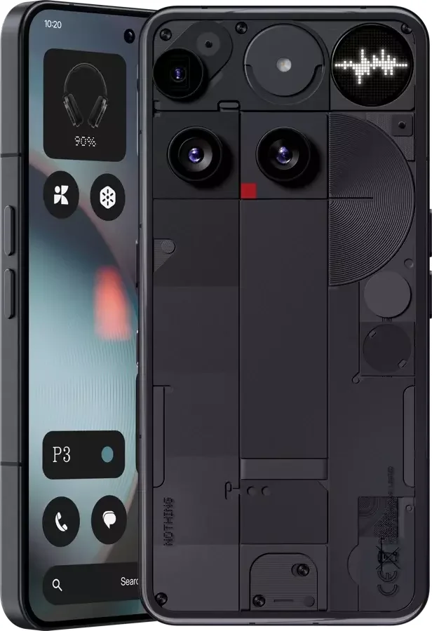Product Image for Nothing Phone (3) 12/256GB - Svart - Mobiltelefon | Webhallen