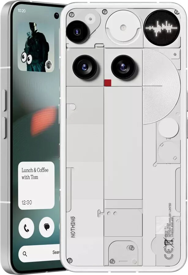 Nothing Phone (3) 12/256GB - Vit