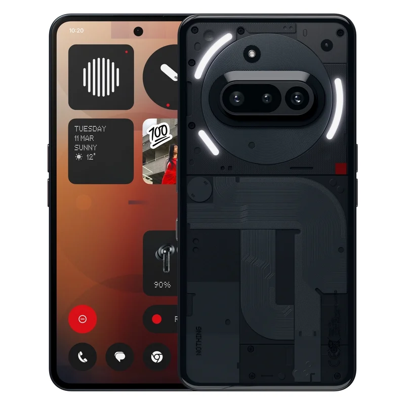 Product Image for Nothing Phone (3a) 12/256GB - Svart - Mobiltelefon | Webhallen
