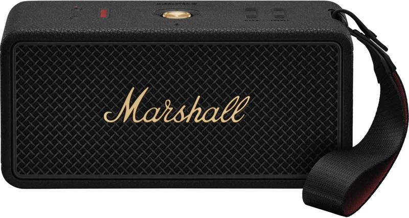 Product Image for Marshall Middleton II - Black and Brass - Bluetooth-högtalare | Webhallen