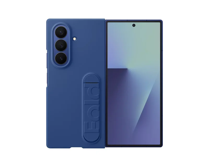 Product Image for Samsung Galaxy Z Fold7 Silicone Case - Blue