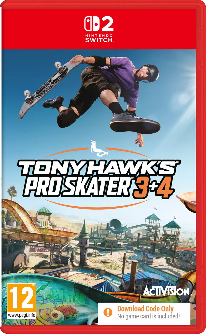 Tony Hawk's Pro Skater 3 + 4 (NSW2)
