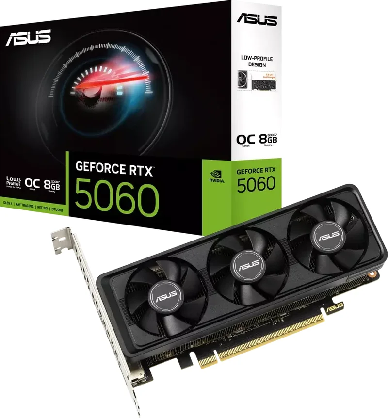Product Image for ASUS GeForce RTX 5060 LP BRK 8GB OC - GeForce RTX | Webhallen