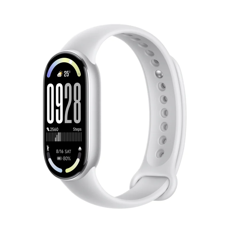 Product Image for Xiaomi Smart Band 10 - Glacier Silver - Aktivitetsarmband | Webhallen
