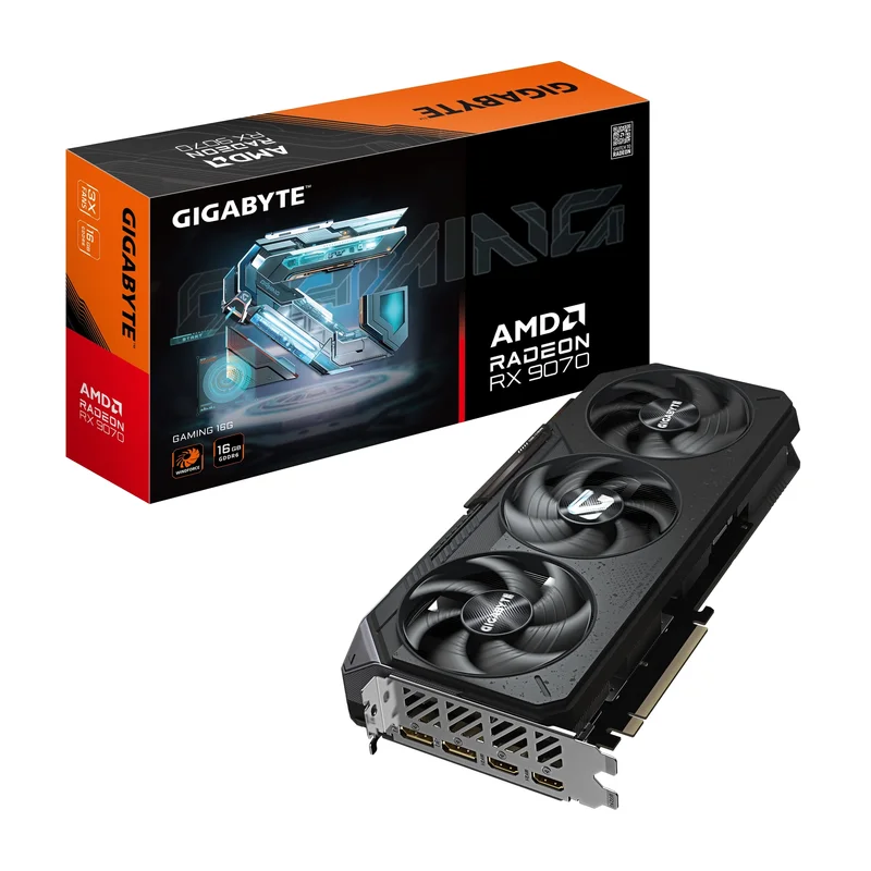 Product Image for Gigabyte Radeon RX 9070 GAMING 16GB - AMD Radeon | Webhallen