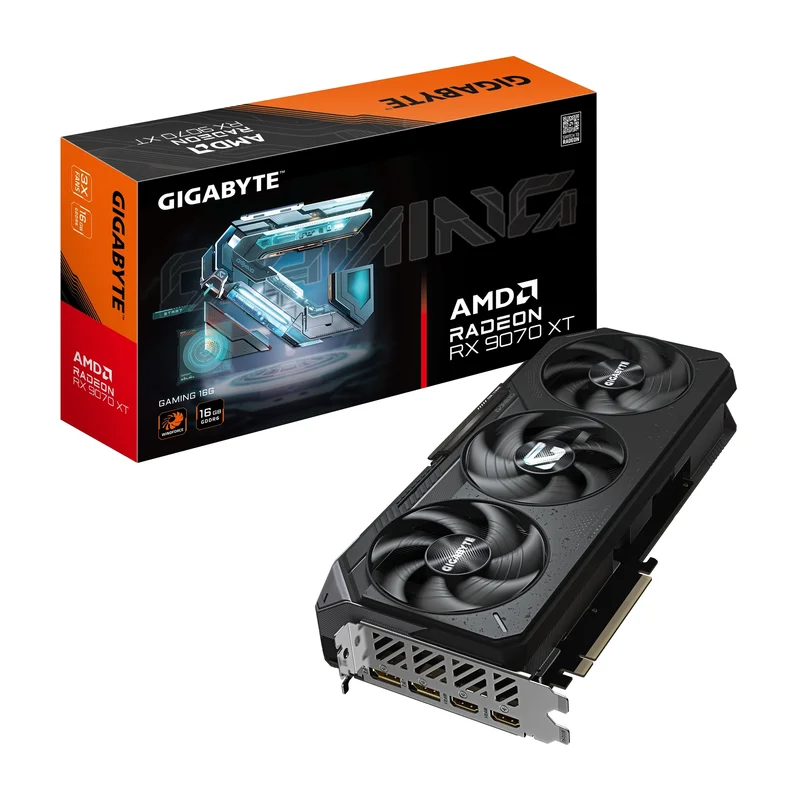 Product Image for Gigabyte Radeon RX 9070 XT GAMING 16GB - AMD Radeon | Webhallen