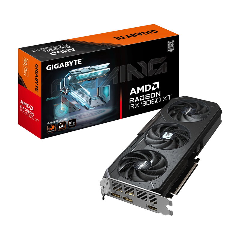 Gigabyte Radeon RX 9060 XT GAMING 16GB OC