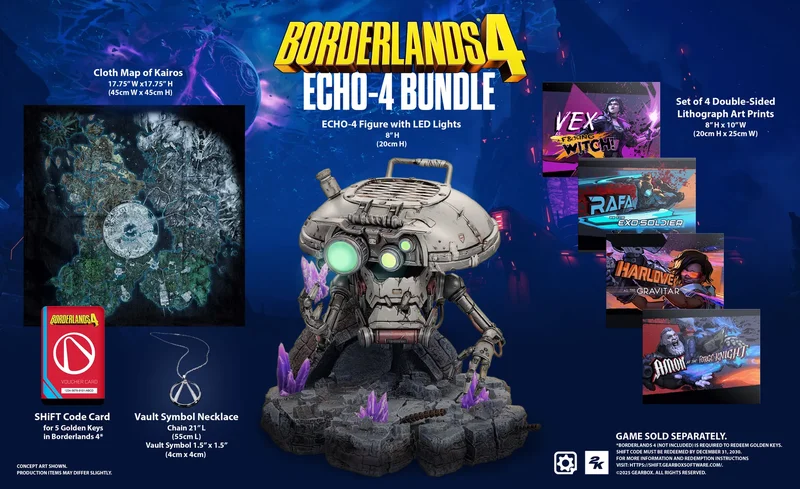 Product Image for Borderlands 4 Echobot Collector's Item - Samlarobjekt från Film &amp; Tv-spel | Webhallen
