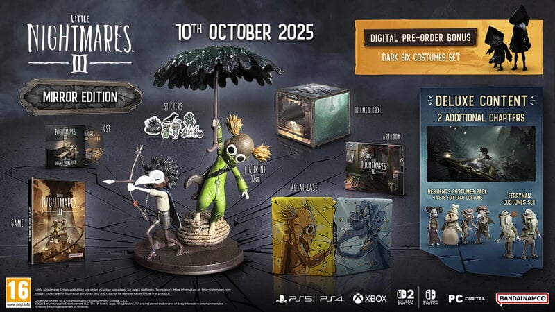 Little Nightmares 3 Mirror Edition (NSW)