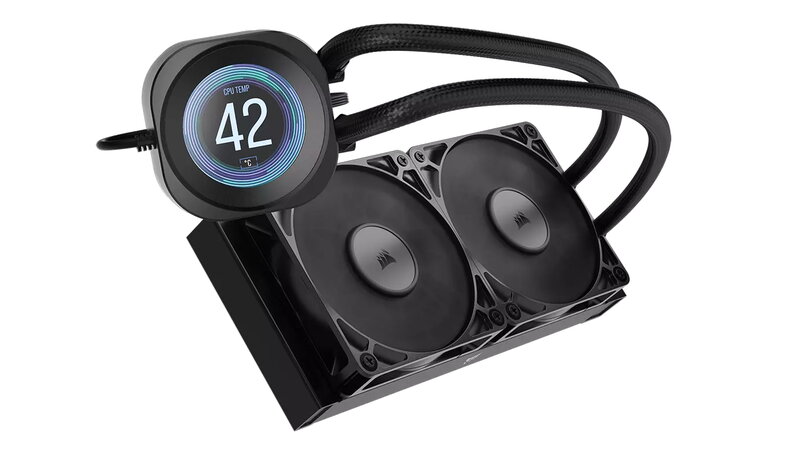 Corsair Nautilus 240 RS LCD Liquid CPU Cooler / 240mm (Fyndvara klass 1)