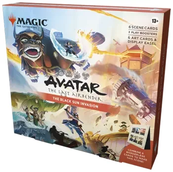 Product Image for Magic the Gathering: Avatar The Last Airbender The Black Sun Invasion Scene Box - Bundles | Webhallen