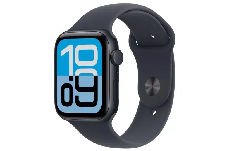 Product Image for Apple Watch SE 3 GPS + Cellular 44mm Midnight Aluminium Case med Midnight Sport Band - M/L - Apple Watch SE | Webhallen