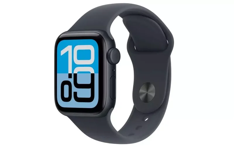 Product Image for Apple Watch SE 3 GPS + Cellular 40mm Midnight Aluminium Case med Midnight Sport Band - M/L - Apple Watch SE | Webhallen