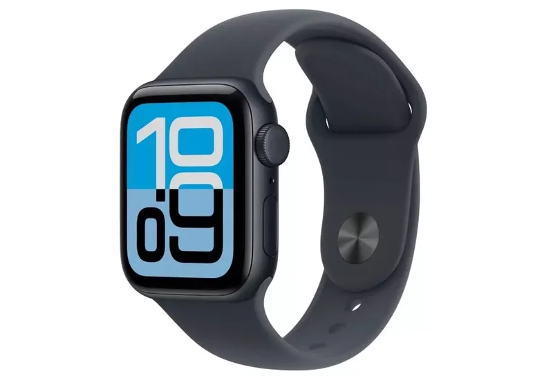 Product Image for Apple Watch SE 3 GPS + Cellular 40mm Midnight Aluminium Case med Midnight Sport Band - S/M - Apple Watch SE | Webhallen