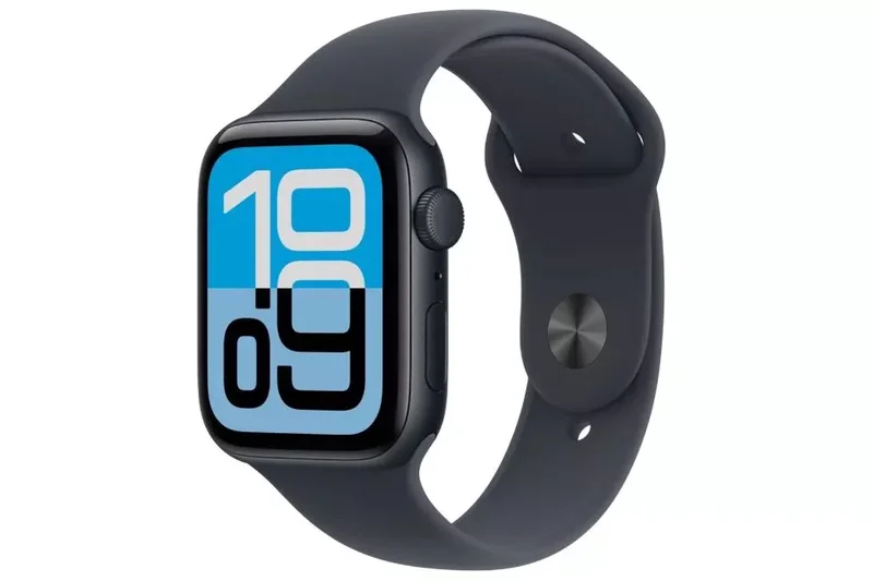 Product Image for Apple Watch SE 3 GPS 44mm Midnight Aluminium Case med Midnight Sport Band - S/M - Apple Watch SE | Webhallen