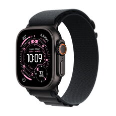 Watch Ultra 3 GPS + Cellular 49mm Black Titanium Case med Black Alpine Loop - (M)