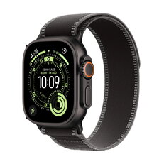 Watch Ultra 3 GPS + Cellular 49mm Black Titanium Case med Black/Charcoal Trail Loop - M/L