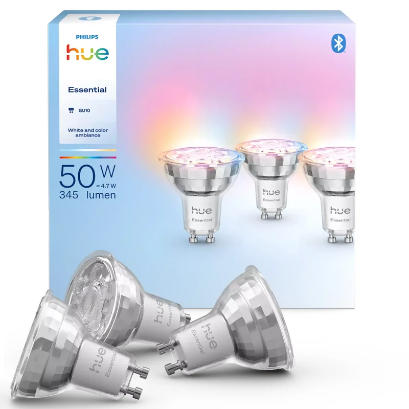 Product Image for Philips Hue E WCA 345 GU10 3P EU - Belysning | Webhallen