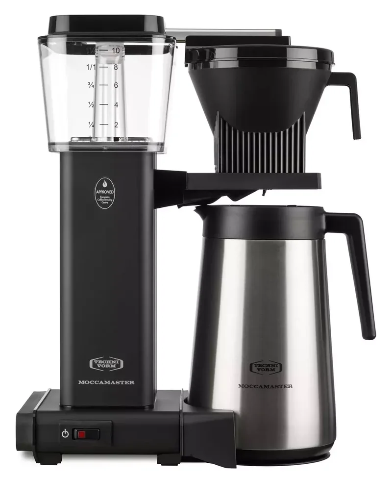 Product Image for Moccamaster Thermo Matt Black - Kaffebryggare | Webhallen