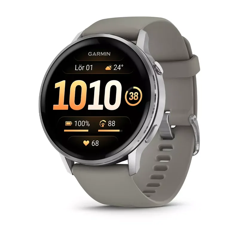 Product Image for Garmin Venu 4 - 45 mm, Smartwatch, Silver Gray - Smartklocka | Webhallen