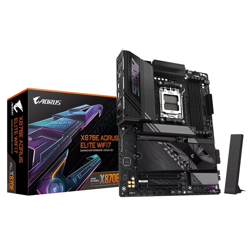 Product Image for Gigabyte X870E AORUS ELITE WIFI D5 - Socket AM5 | Webhallen