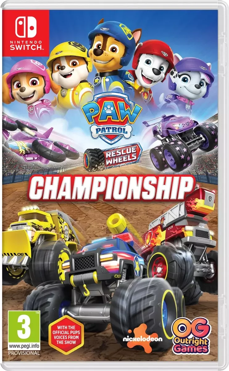 Product Image for Paw Patrol: Rescue Wheels Championship (NSW) - Bilspel | Webhallen