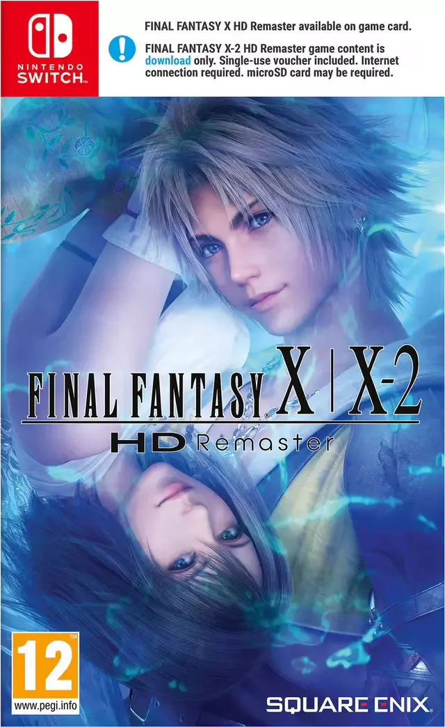 Product Image for FINAL FANTASY X/X-2 HD REMASTER - Code in Box (NSW) - Rollspel | Webhallen