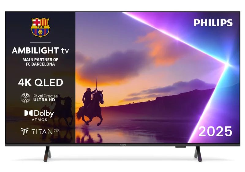 Product Image for Philips 55" 55PUS8550 / 4K / QLED / 60 Hz / Ambilight / Smart TV